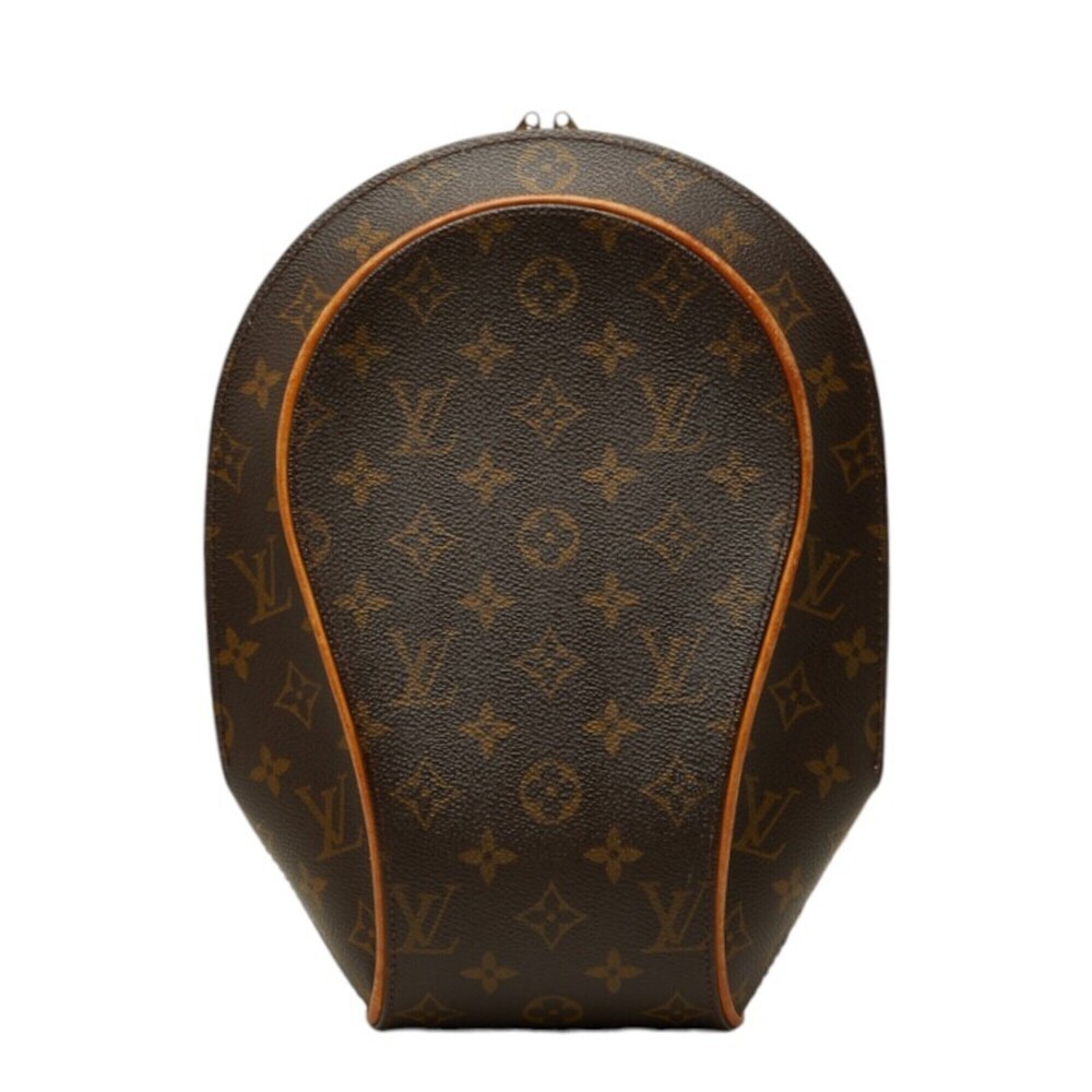 LOUIS VUITTON Brown Monogram Leather Ellipse Bag